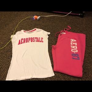 Aeropostale sweats and tshirts
